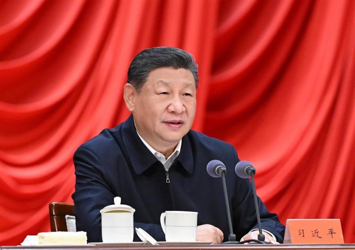 El presidente de China, Xi Jinping, durante un acto en enero de 2026 (archivo)