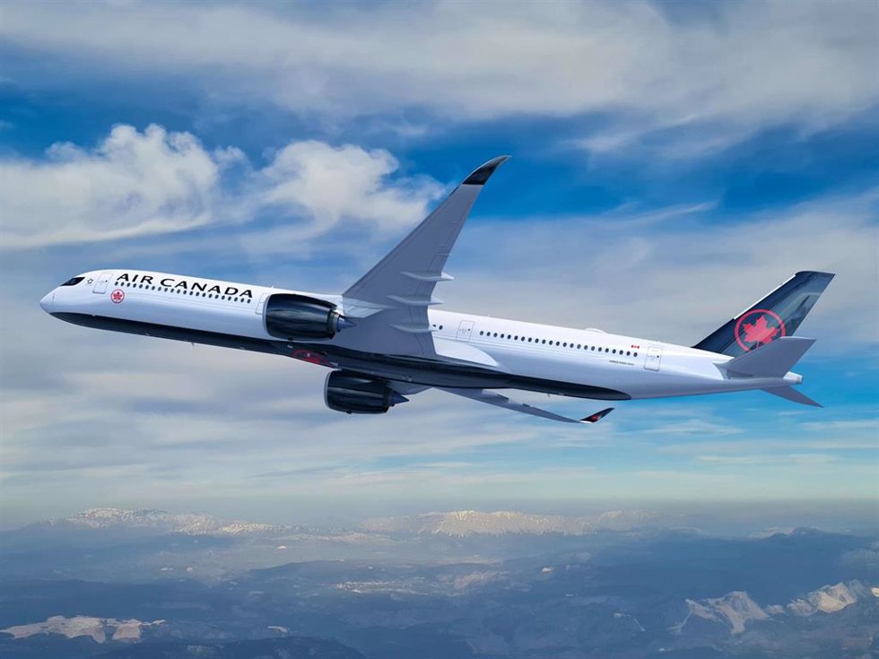 Air Canada A350-1000.