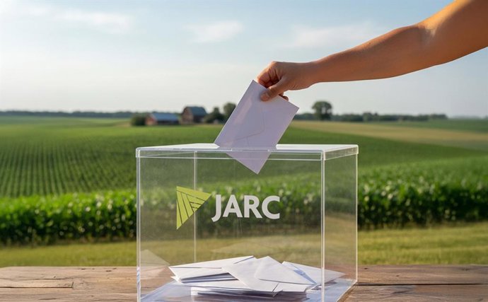 Imagen promocional de la campaña de Jarc para las elecciones agrarias.