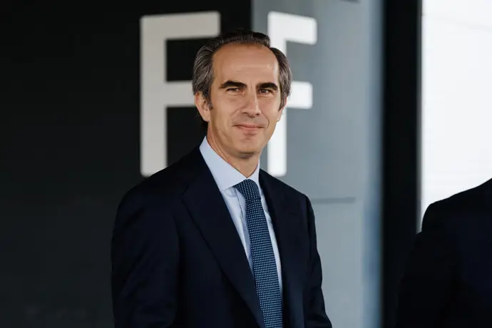 CEO do ING Espanha e Portugal, Alfonso Tolcheff, durante a inauguração do novo Hub Tecnológico em Madrid.