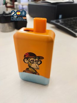 Uno de los vapeadores incautados en un centro educativo.