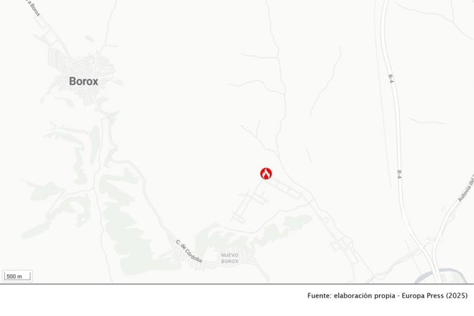 El incendio se ha producido en el Polígono Industrial Jesús Menchero.