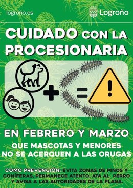 El Ayuntamiento de Logroño inicia una nueva campaña para luchar contra la procesionaria