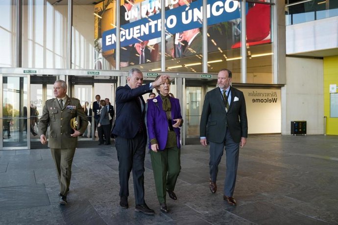 El alcalde de Sevilla, José Luis Sanz, en la inauguración del I Foro Internacional de la Economía Rural (Fider).