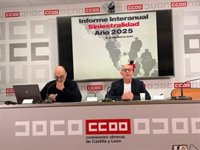 CCOO CyL achaca el descenso de accidentes laborales en 2025, -2,2%, a la caída de los leves y no a la mejora de calidad
