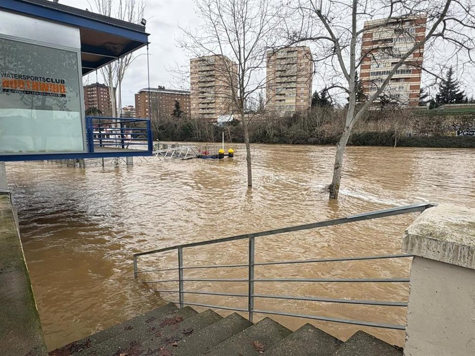 Imagen de archivo del río Pisuerga a su paso por Valladolid