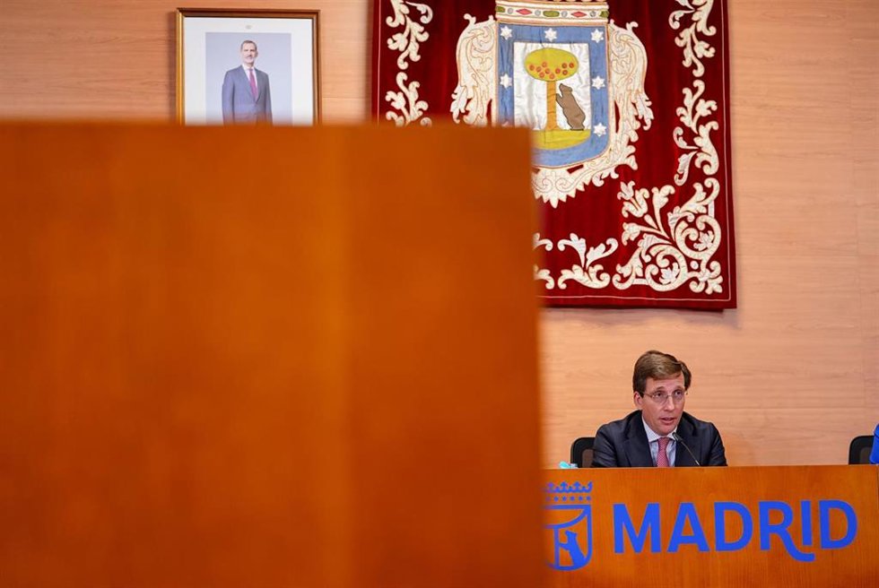 El alcalde de Madrid, José Luis Martínez-Almeida