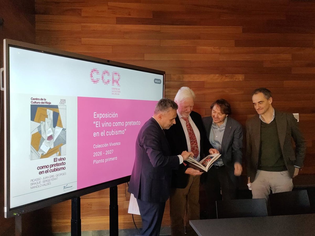Obras de Picasso, Juan Gris, Braque o Manolo Valdés en la muestra  El vino como pretexto del cubismo  en el CCR