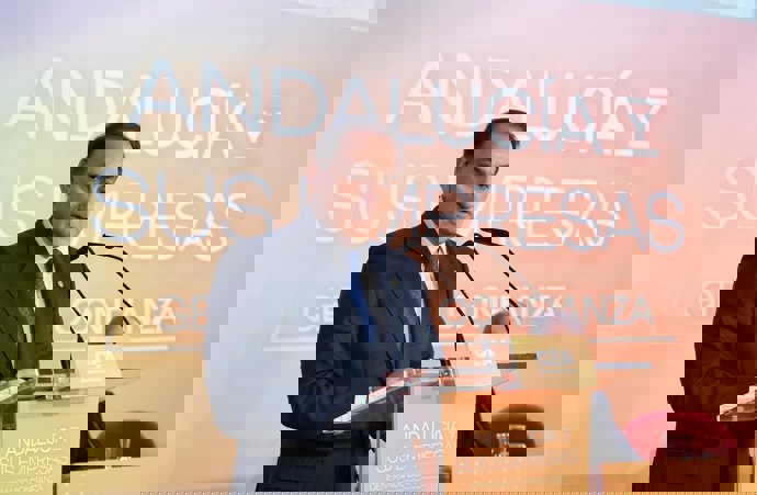 El presidente de CEA, Javier González de Lara.