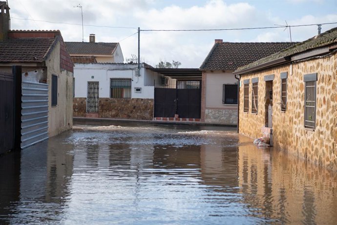 Inundações em El Robledo (Ciudad Real)