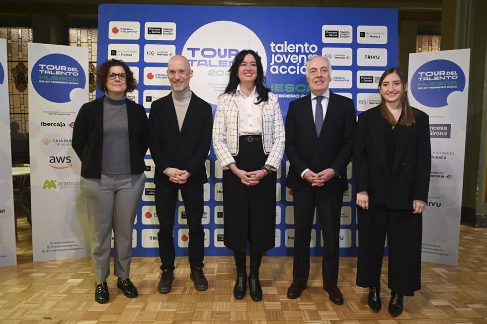Presentación del Tour del talento en Huesca.