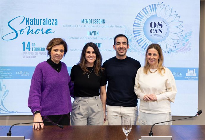 Presentación de la programación de la OSCAN en el Palacio de Festivales