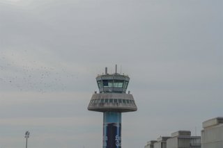 Archivo - Antiga torre de control de la T1 a l'Aeroport de Barcelona-el Prat