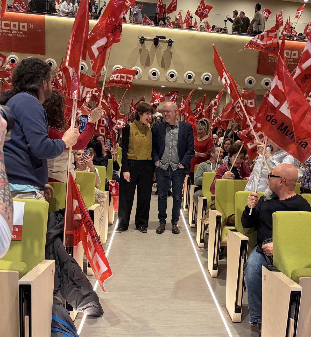 Sordo (CCOO) pide que crecimiento económico llegue a todos los hogares, aumenten salarios y se reduzca precio vivienda