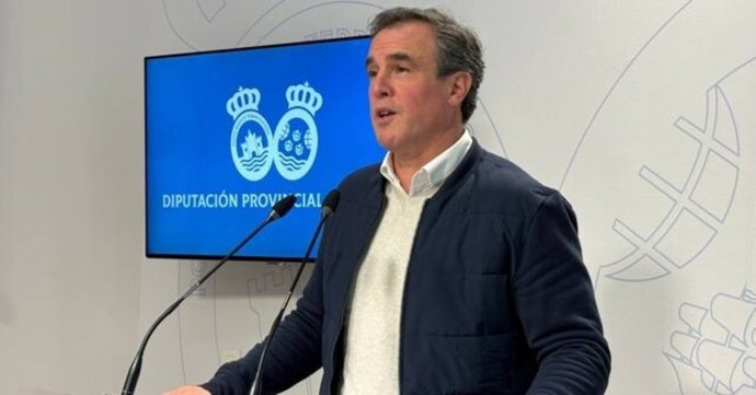 El portavoz del Grupo Socialista en la Diputación de Huelva, Rubén Rodríguez.