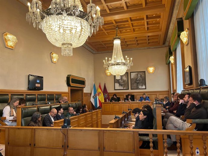 Debate del estado de municipio en Santiago de Compostela, a 12 de febrero de 2026.