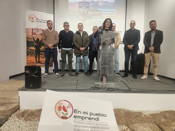 Presentación del programa 'En mi pueblo emprendí' que ha puesto en marcha la Diputación de Cáceres