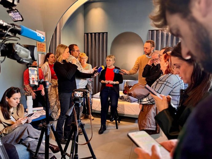 Imatge de la portaveu de Compromís en l'Ajuntament de València, Papi Robles.