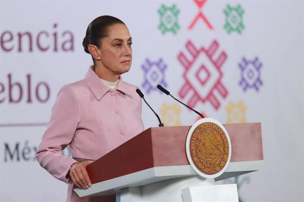 Claudia Sheinbaum, presidenta de México.