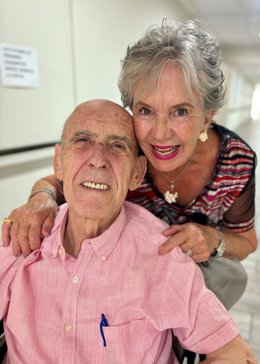 Maite y José en la residencia Bouco El Limonar