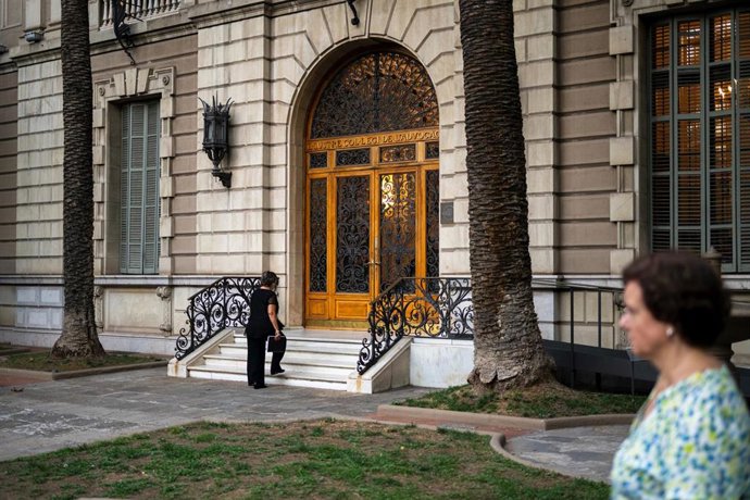 Archivo - Fachada de la sede de ICAB.