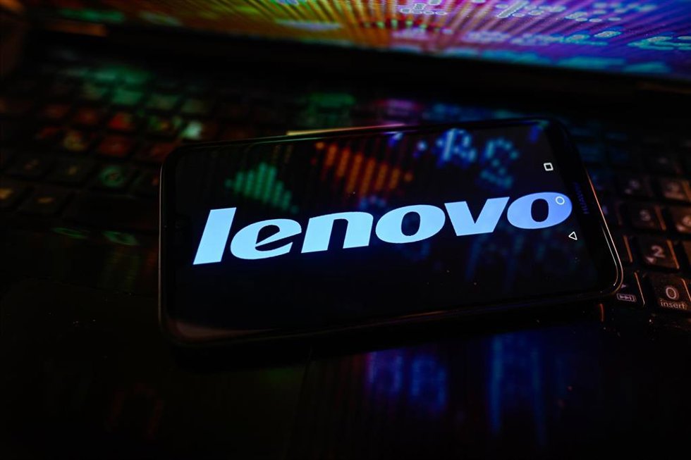 Archivo - Logo de Lenovo.