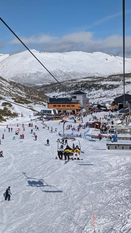 Estación invernal de San Isidro, dependiente de la Diputación de León.