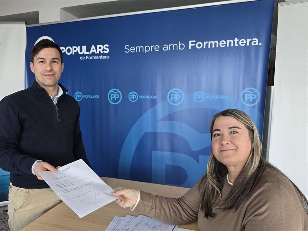 Hugo Martínez presenta su candidatura para presidir la Junta Insular del PP de Formentera