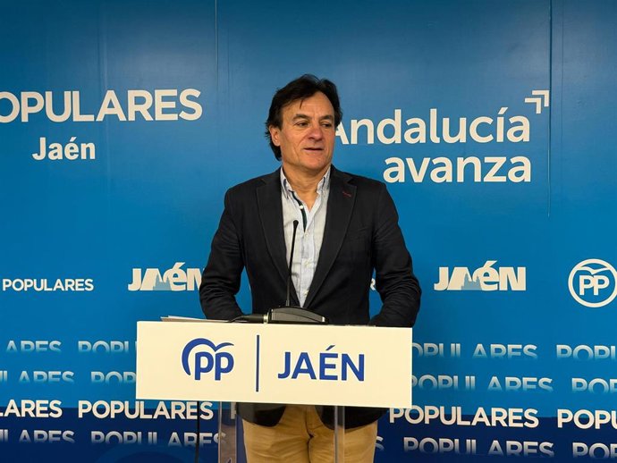 Archivo - El portavoz del Grupo Popular en el Ayuntamiento de Jaén, Agustin González/Archivo