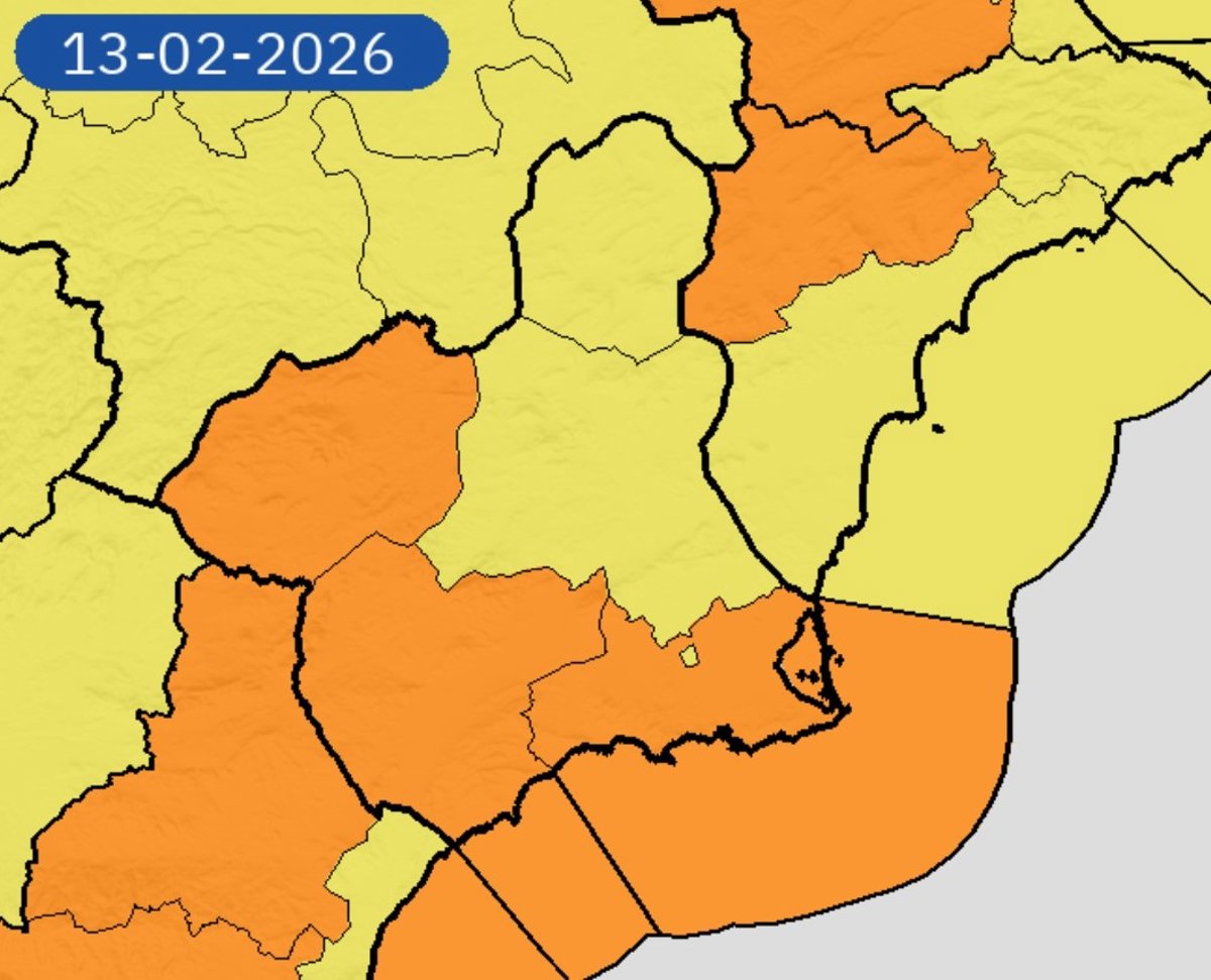 La Región de Murcia estará en aviso por viento y olas de hasta 5 metros este viernes
