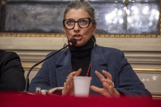 Archivo - La relatora de Naciones Unidas sobre los Territorios Palestinos Ocupados, Francesca Albanese