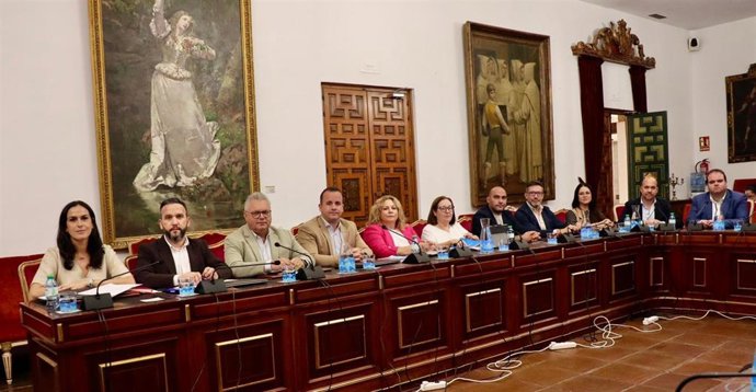 El Grupo Socialista en la Diputación de Córdoba.