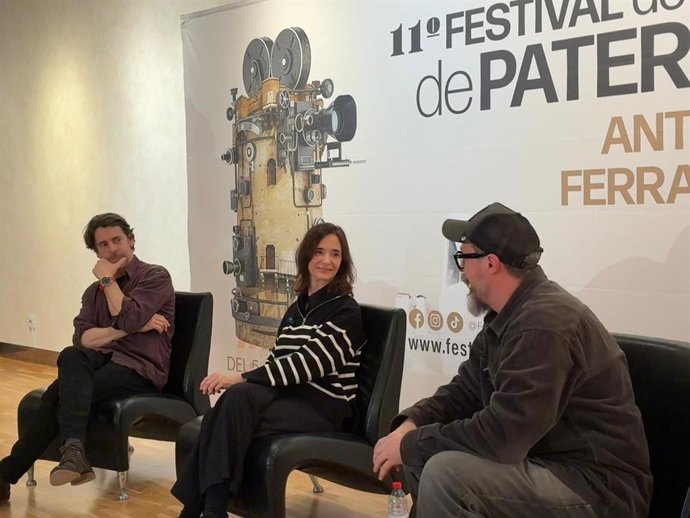 Imagen de los actores de 'Tesis' Fele Martínez, Ana Torrent y Eduardo Noriega