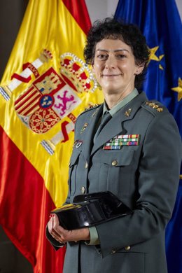 María Dolores Gimeno Durán, primera oficial de la Guardia Civil que alcanza el empleo de coronel