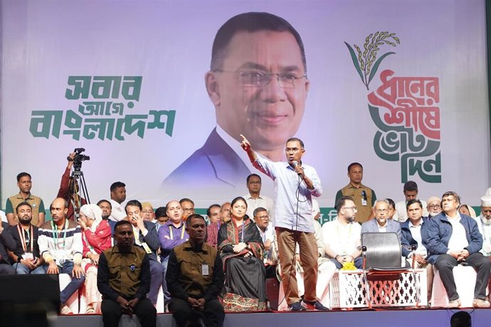 Tarique Rahman, líder del Partido Nacionalista de Bangladesh (BNP)