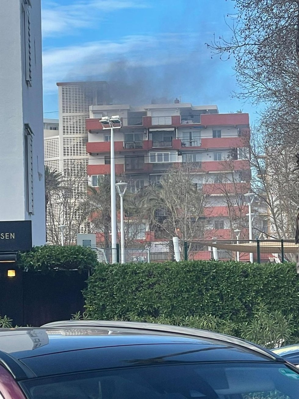 Vivienda incendiada en Xbia