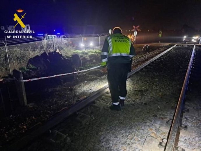 La Guardia Civil investiga el fallecimiento de un varón de 50 años tras ser arrollado por un tren en Talavera de la Reina.