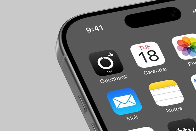 Archivo - Aplicación móvil de Openbank México