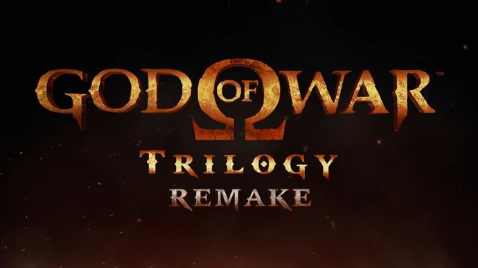 Anúncio do remake da trilogia God of War para PS5.