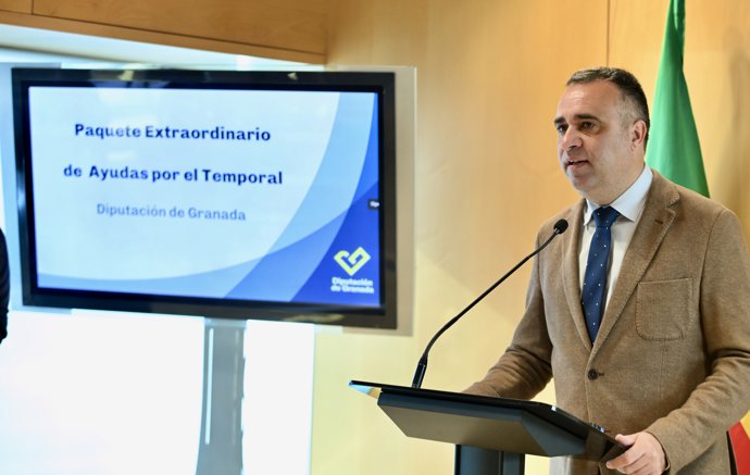 El presidente de la Diputación de Granada, Francis Rodríguez