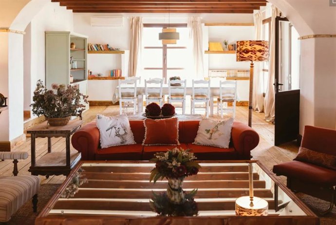 Archivo - Alojamiento de Airbnb.