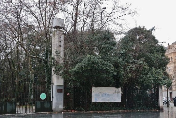 Imagen de archivo del Campo Grande de Valladolid cerrado