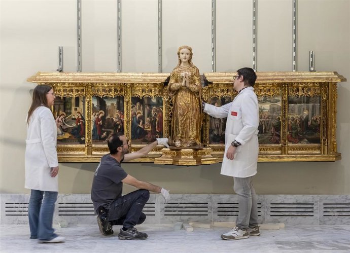 Museo de Bellas Artes de Valencia.  Trabajos de remodelación y restauración. 9 de febrero 2026