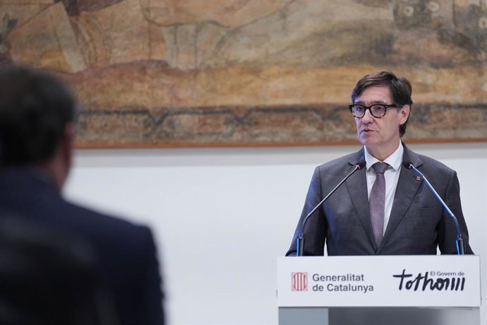 Archivo - El president de la Generalitat, Salvador Illa