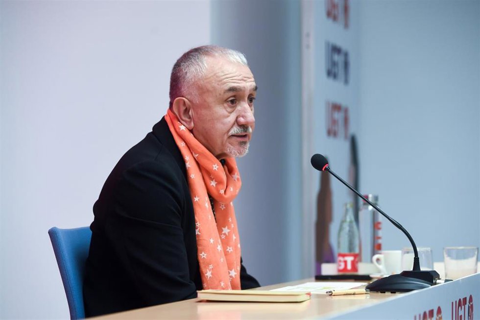 Archivo - El secretario general de UGT, Pepe Álvarez
