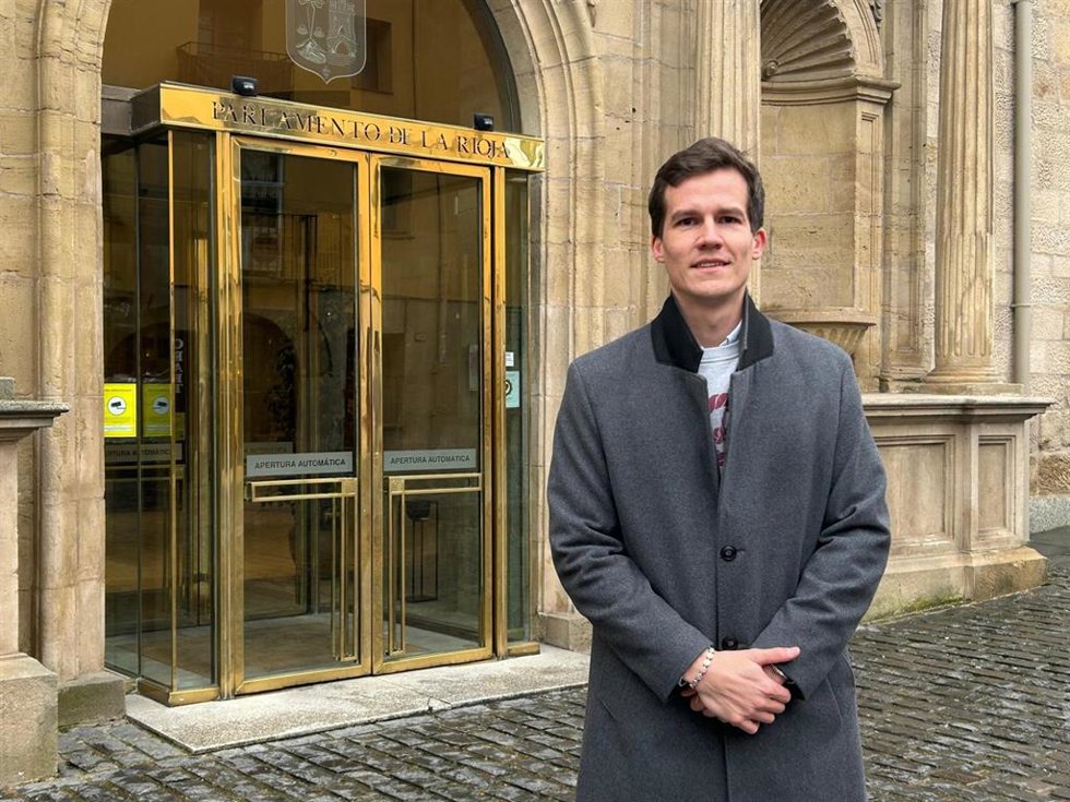 El portavoz de Vox en el Parlamento, Ángel Alda