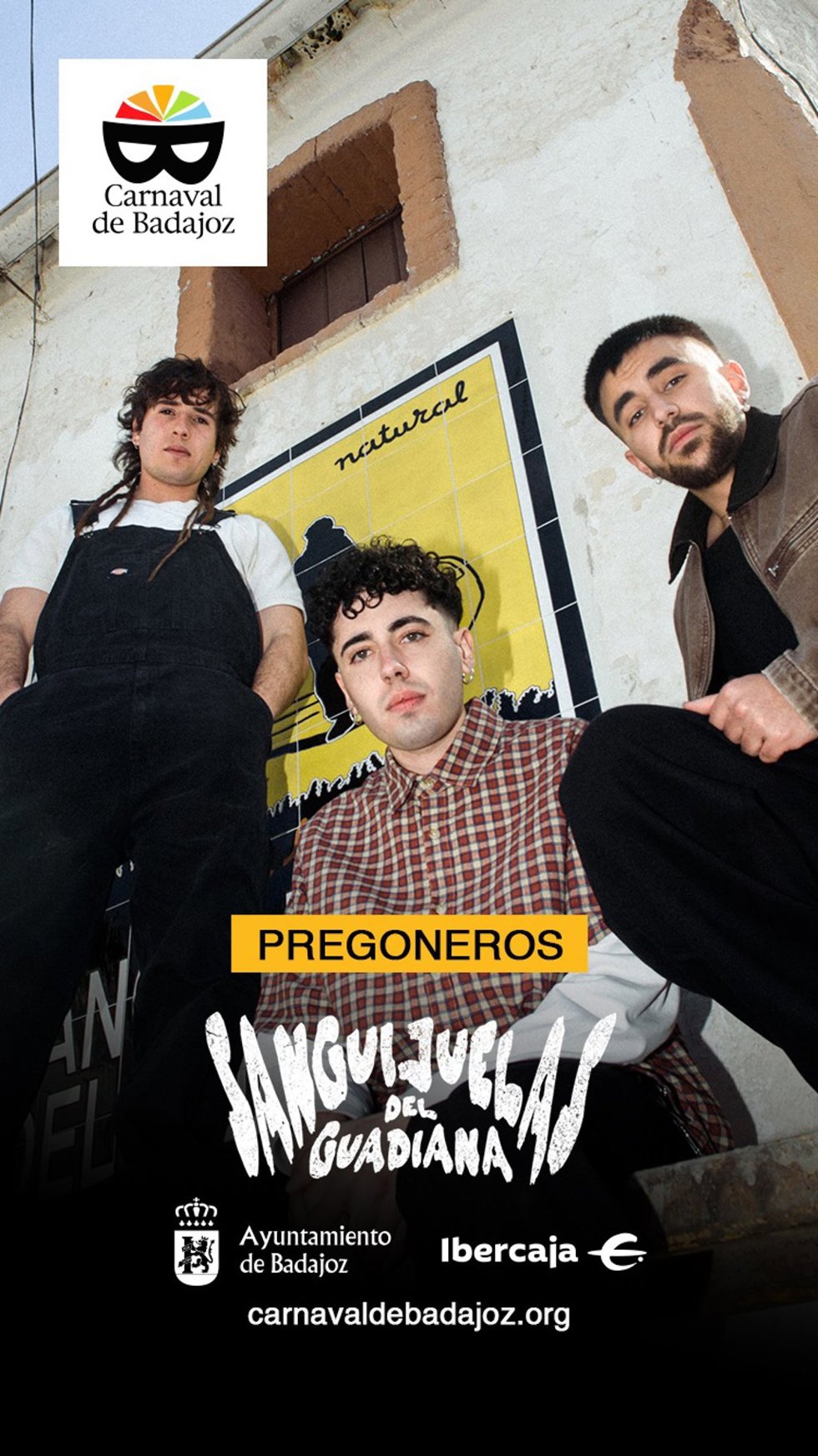Sanguijuelas del Guadiana, pregoneros del Carnaval de Badajoz.