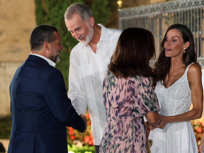 (Foto de ARCHIVO)J aume Anglada, íntimo amigo del rey Felipe VI, durante la recepción de Marivent