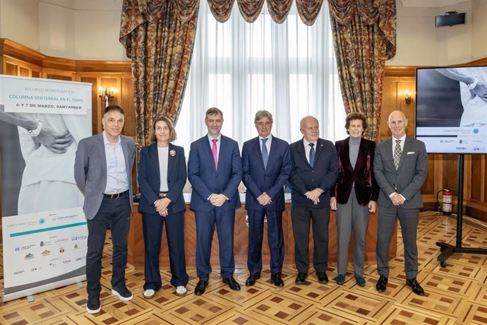 Presentación del VI Curso Monográfico ‘La columna vertebral en el tenis’