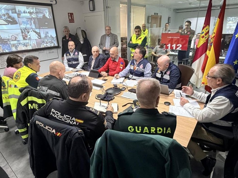 El Gobierno de Castilla-La Mancha reúne al CECOPI
